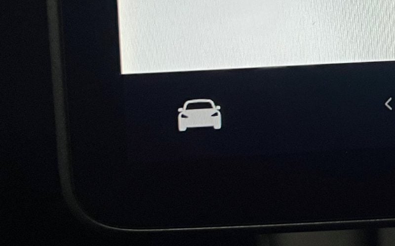Tap on the car icon to get to the main manu