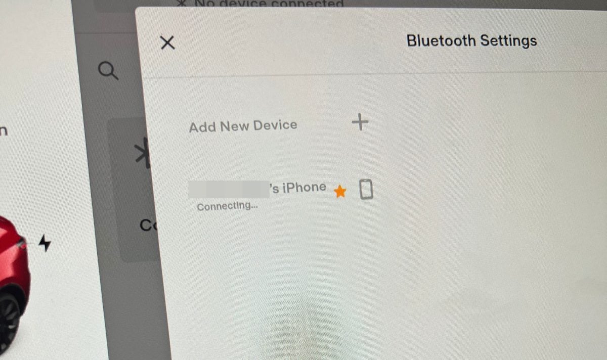 Tesla Bluetooth stuck on Connecting, how to fix