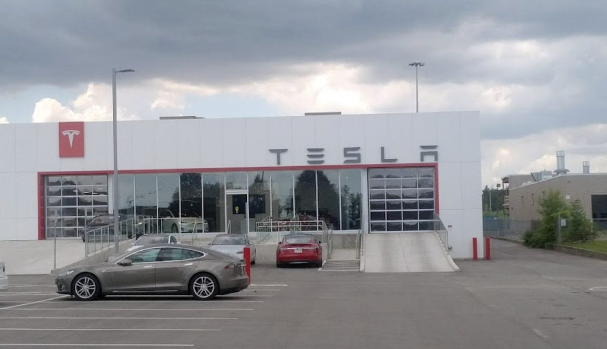 Tesla Service Department