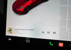 How to hide/show Tesla music/trip cards on the screen
