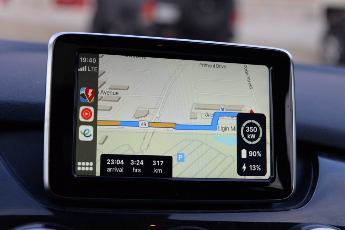 Testing Popular Apple CarPlay Apps for EV Route Planning