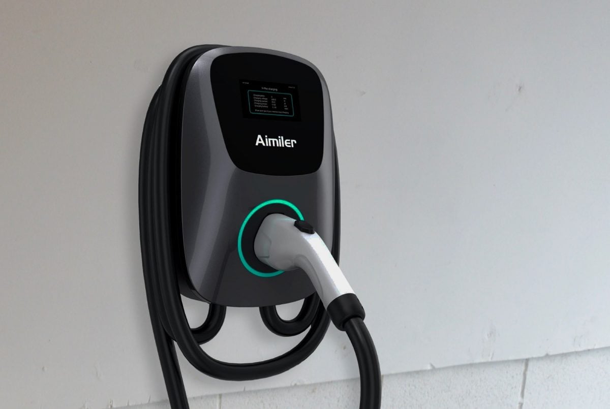 Aimiler home charging station for Kia Niro EV