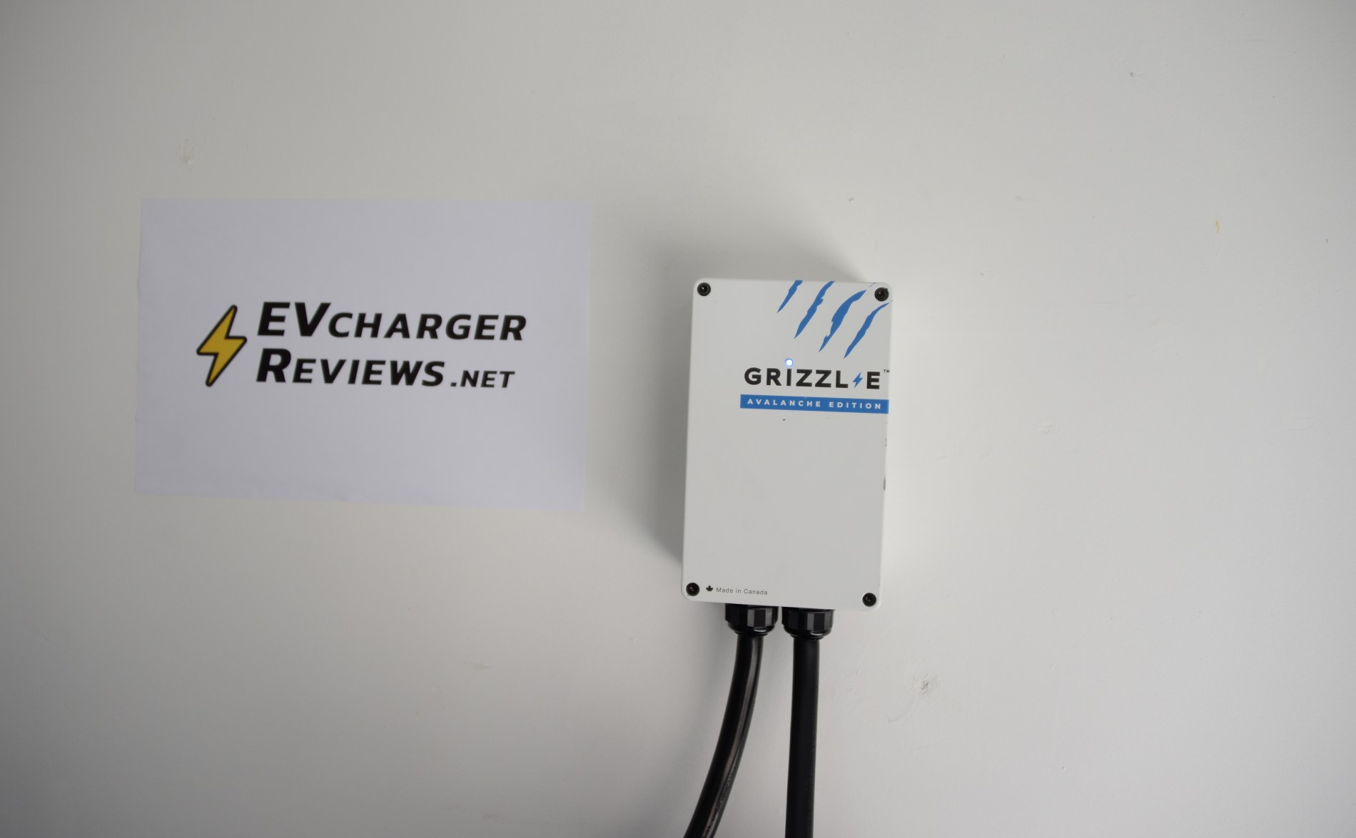 Grizzl-E Classic EV charger with Tesla Model Y