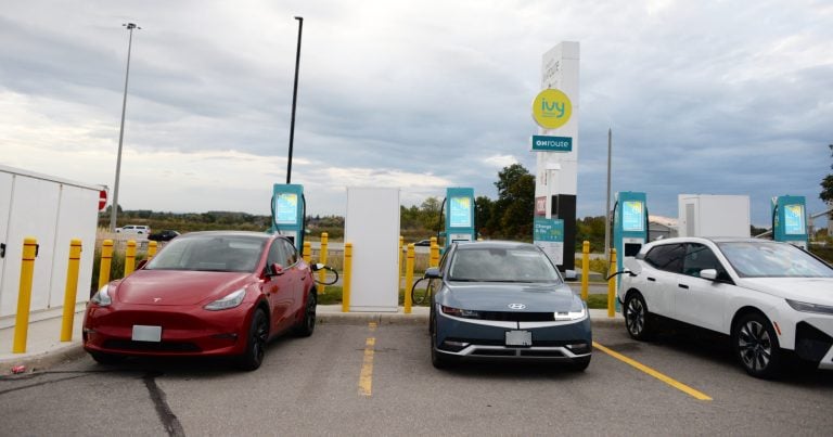 Can you charge a Tesla on the IVY charging network?
