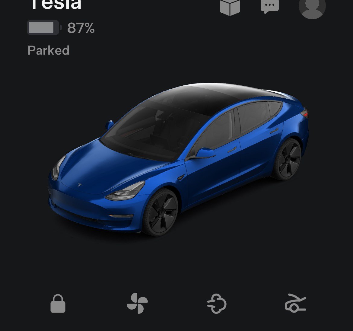 Tesla rental added to app