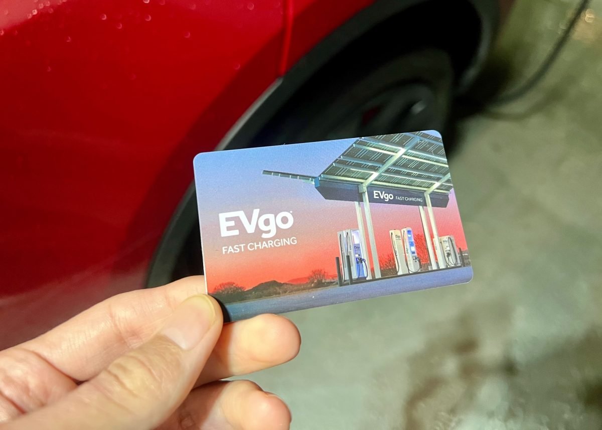 RFID access card for EVgo. Photo credit: Michael Kim