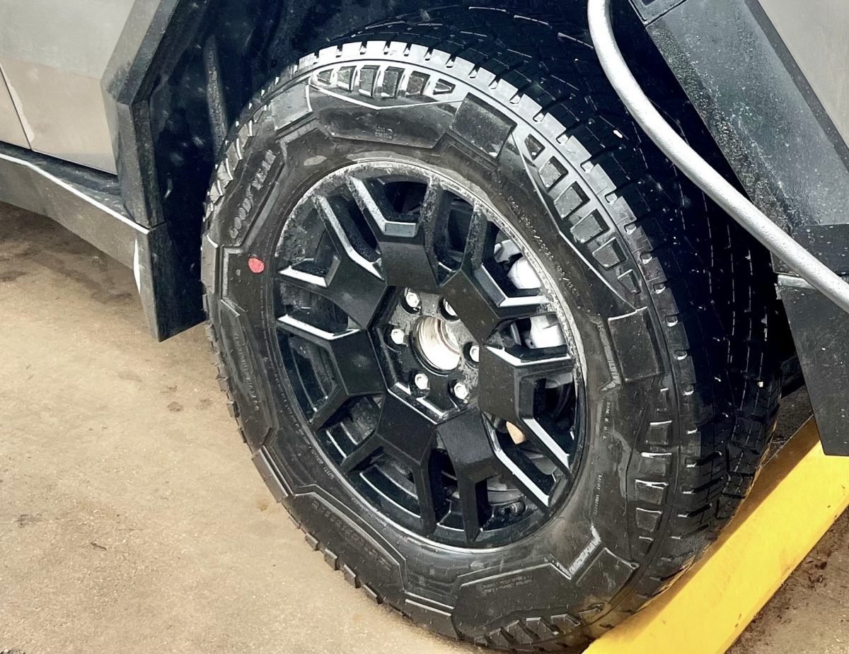 Cybertruck specific Goodyear tires