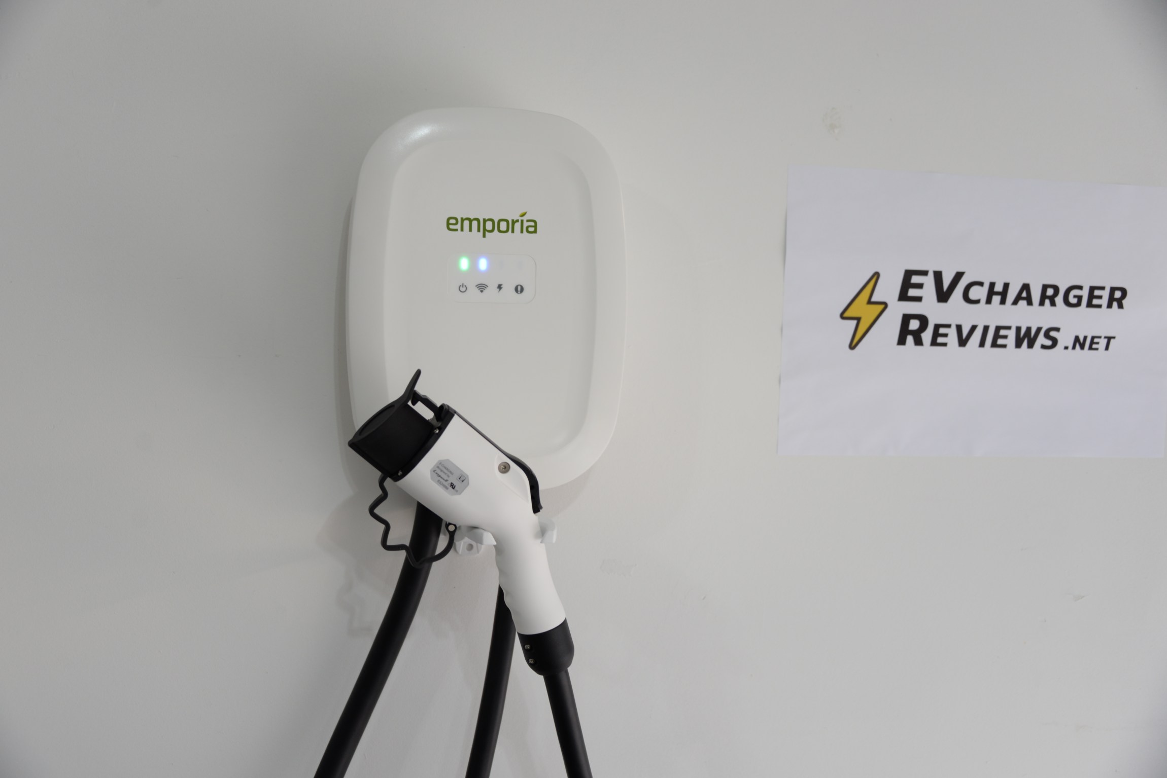 Emporia EV charger and Toyota bZ4X