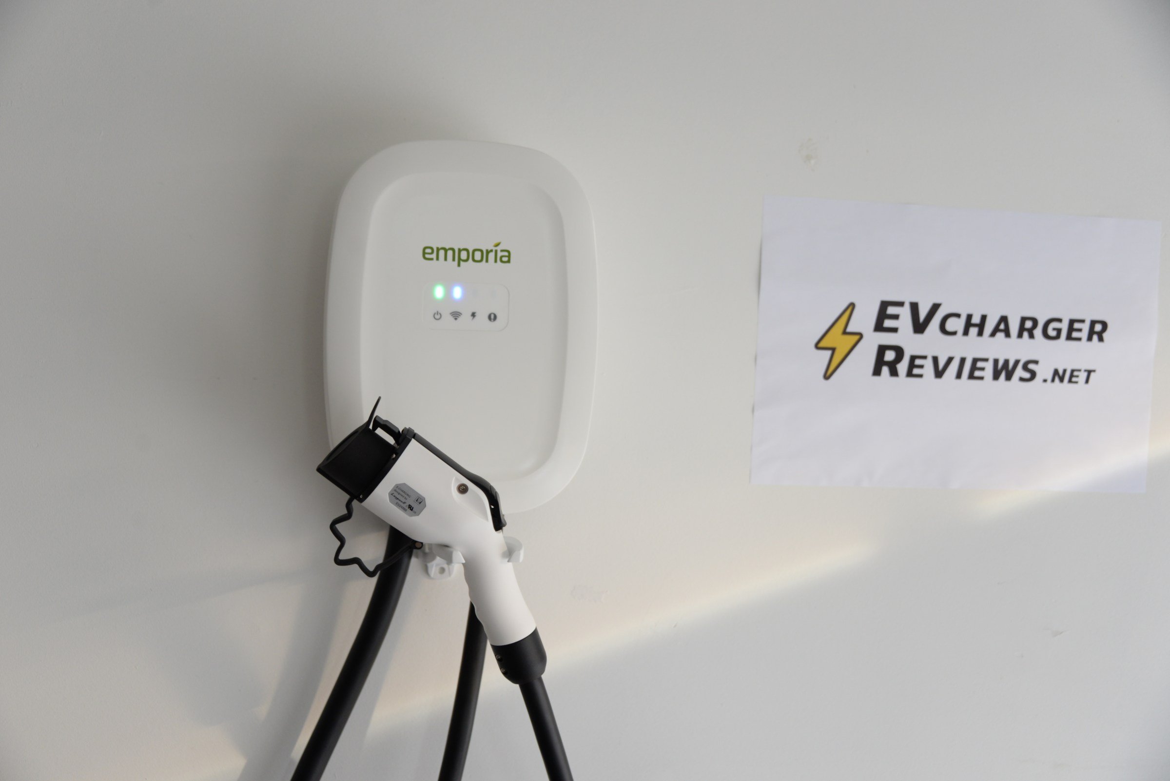 Emporia EV charger for EQE