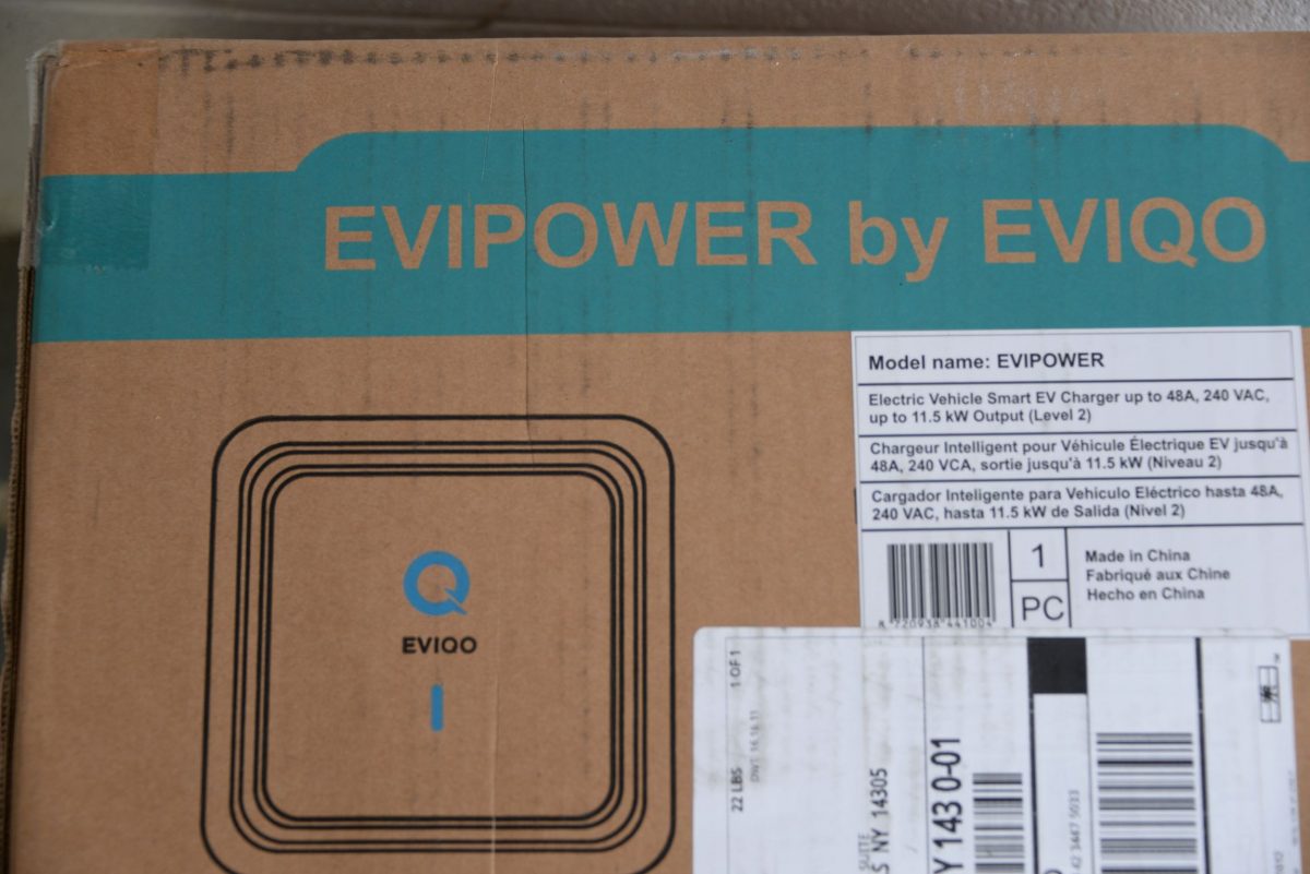 EVIQO specs on box