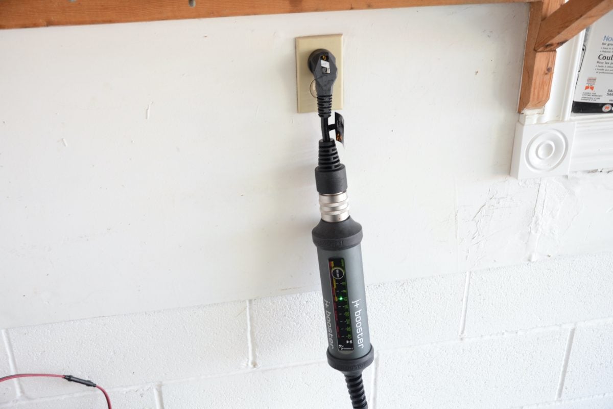 Using a Level 1 (120v) outlet