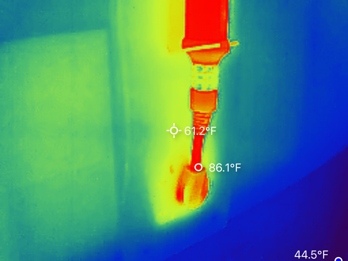 thermal image, input cable
