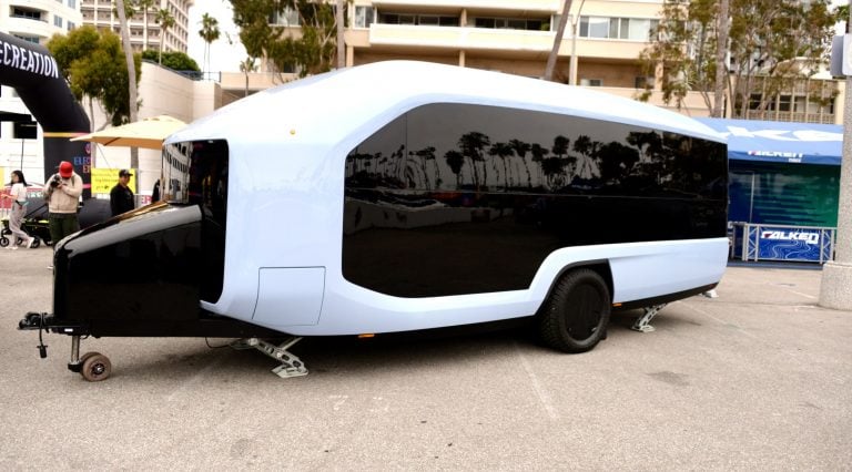 Pebble Flow EV Camper Trailer