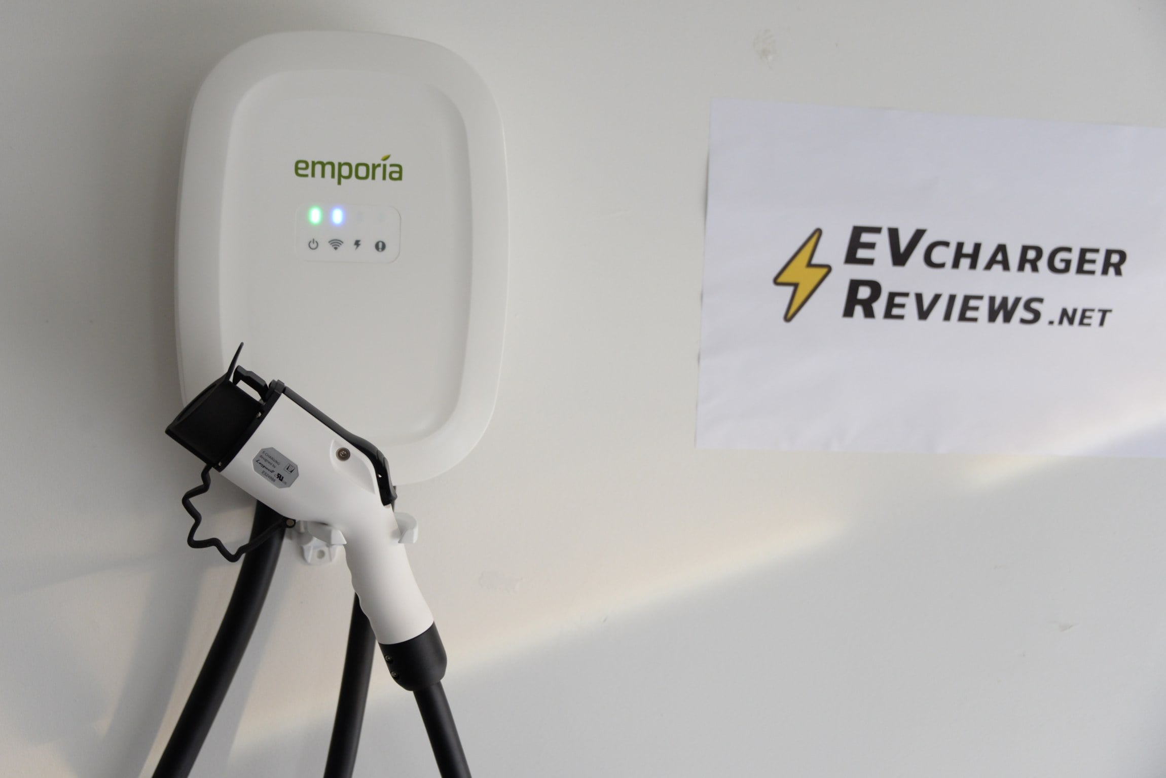 Emporia EV charger (J1772) used with Nissan Leaf