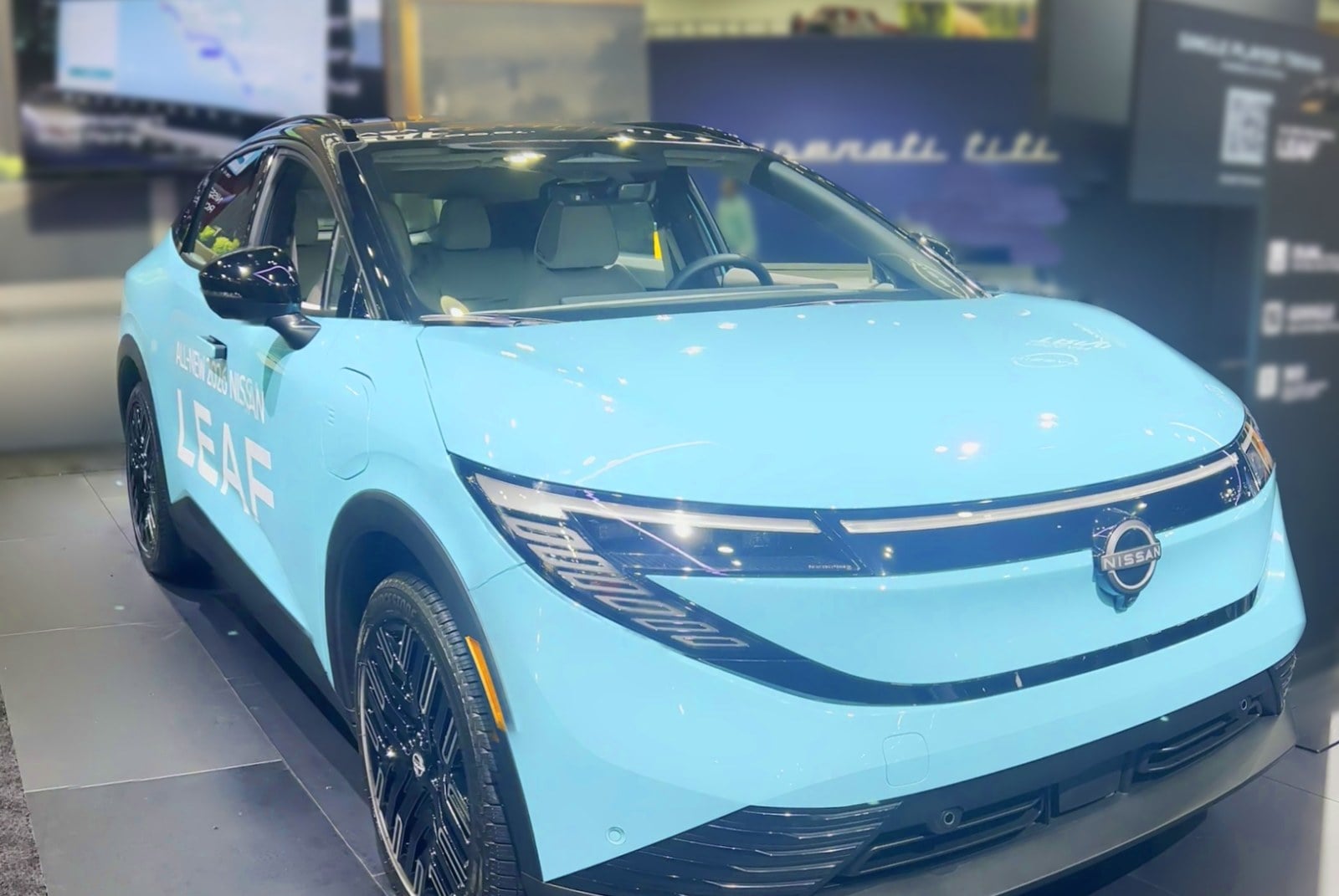 Third Generation Nissan Leaf EV, photographed by Micheal Kim in Los Angeles, CA