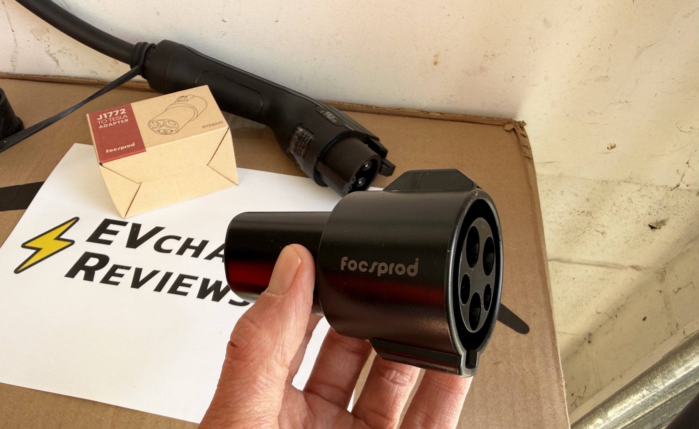 Focsprod J1772 to NACS adapter